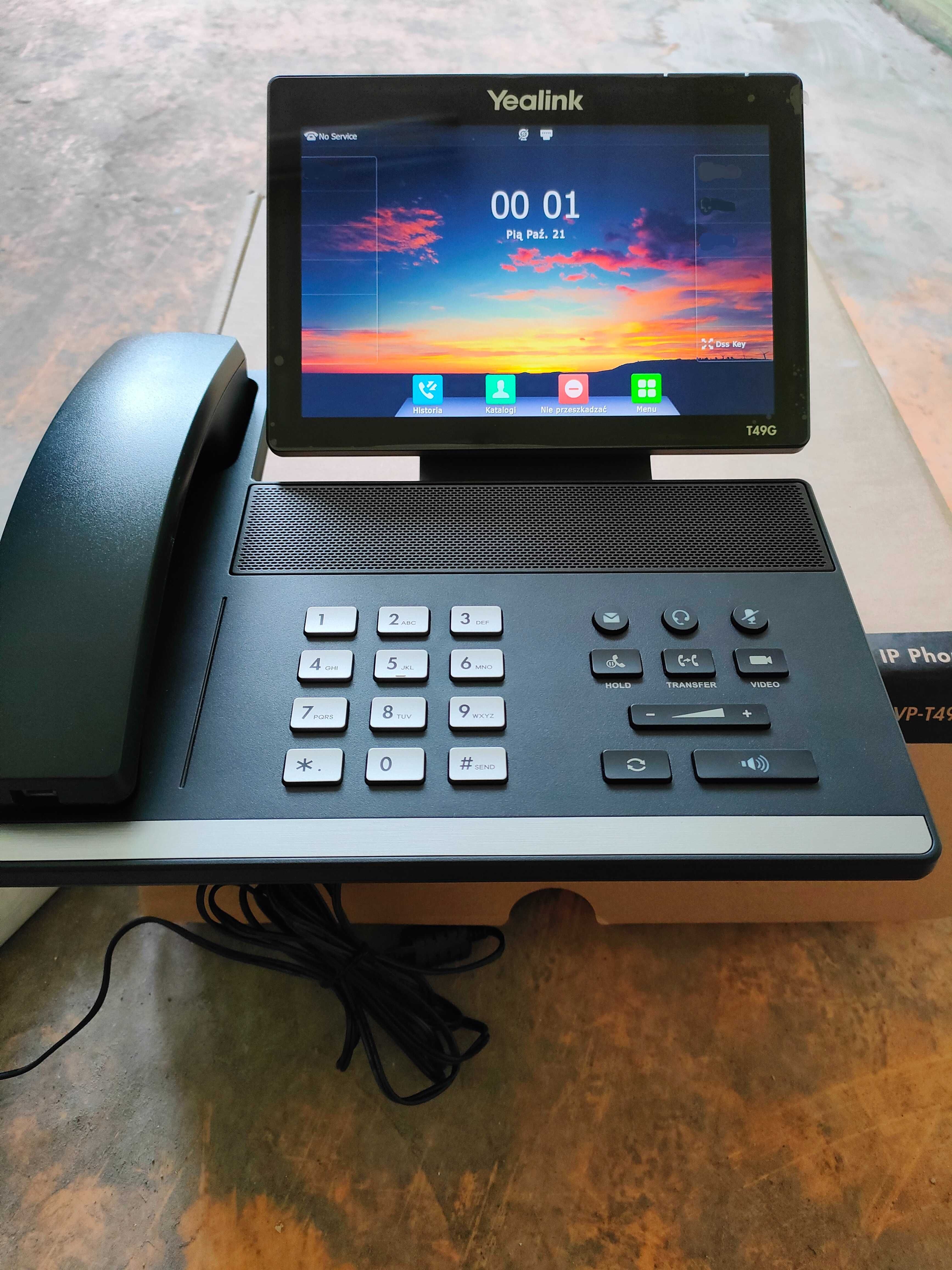 Yealink VP-T49G telefon przewodowy SIP (np. dla menagera}