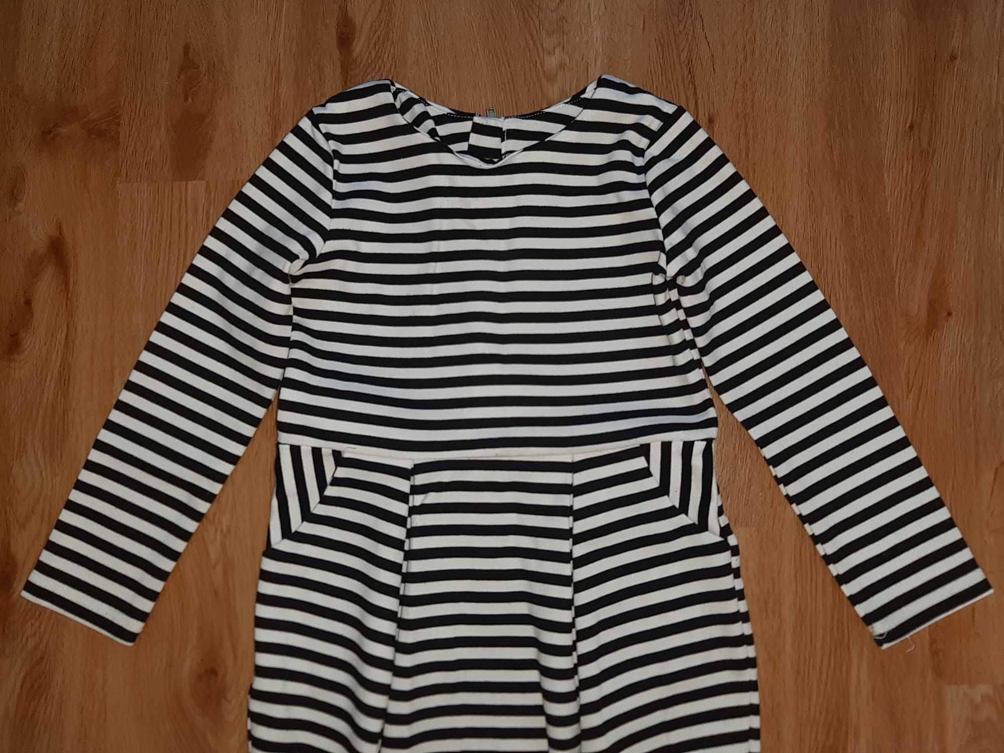 Sukienka 98-104 cm H&M z długimi rękawami