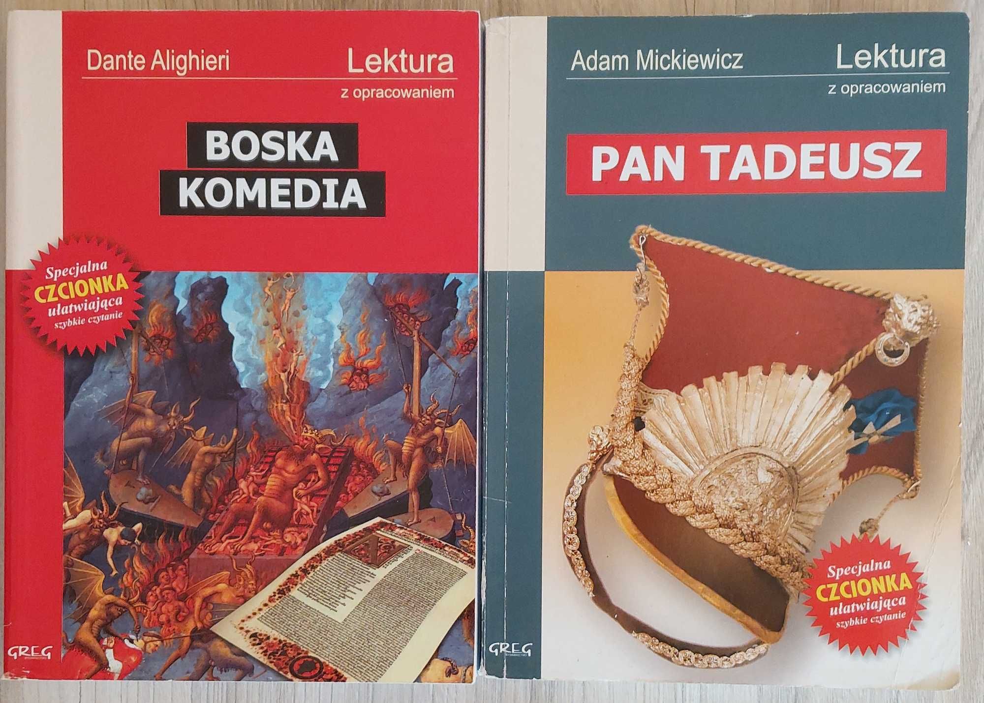 Pan Tadeusz Mickiewicz i Boska komedia Alighieri