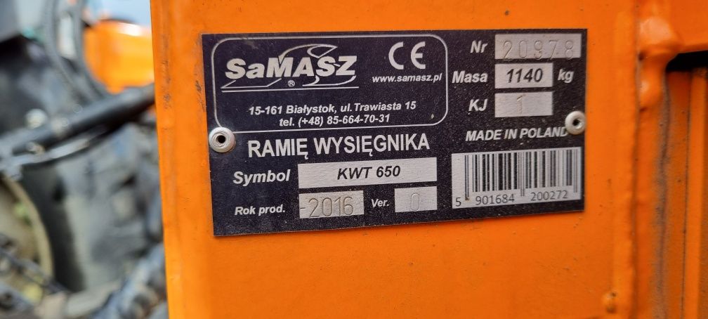 Ciagnik renault z kosiarka kwt 650 samasz lama 120cm cena brutto