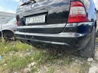 Бампер задній mercedes ml w163 рестайлінг