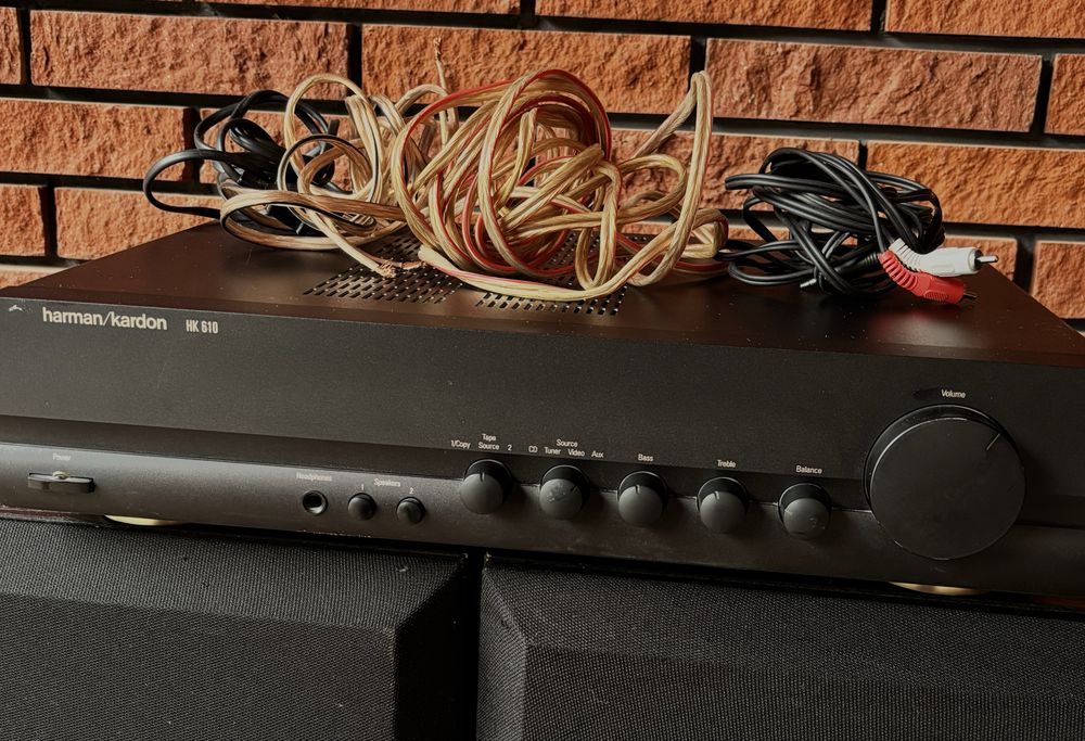 Zestaw audio, Harman Kardon HK 610 + kolumny Omni Audio SA 12.3 USA