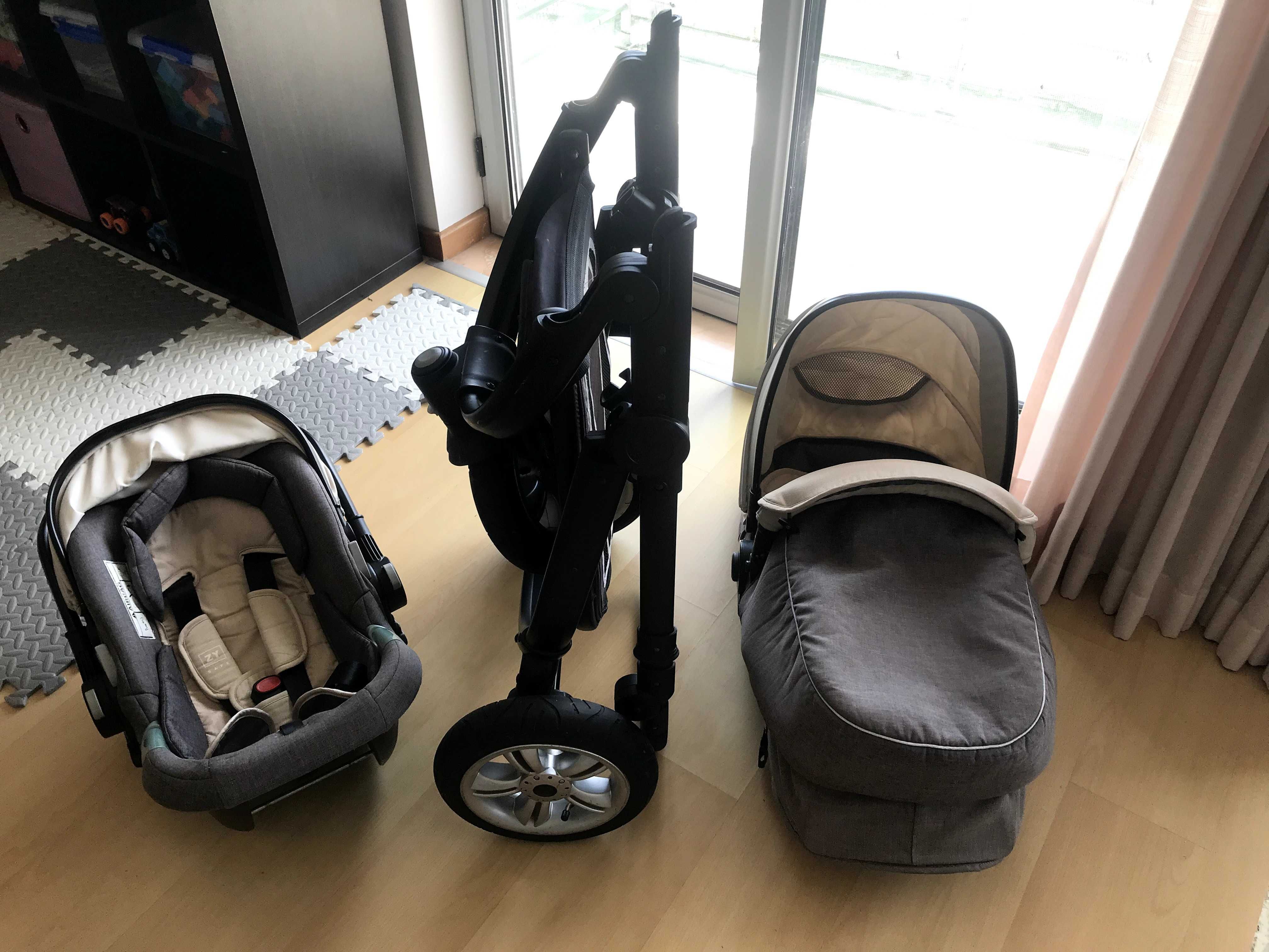 carrinho de bebê ZY Duo Adventure