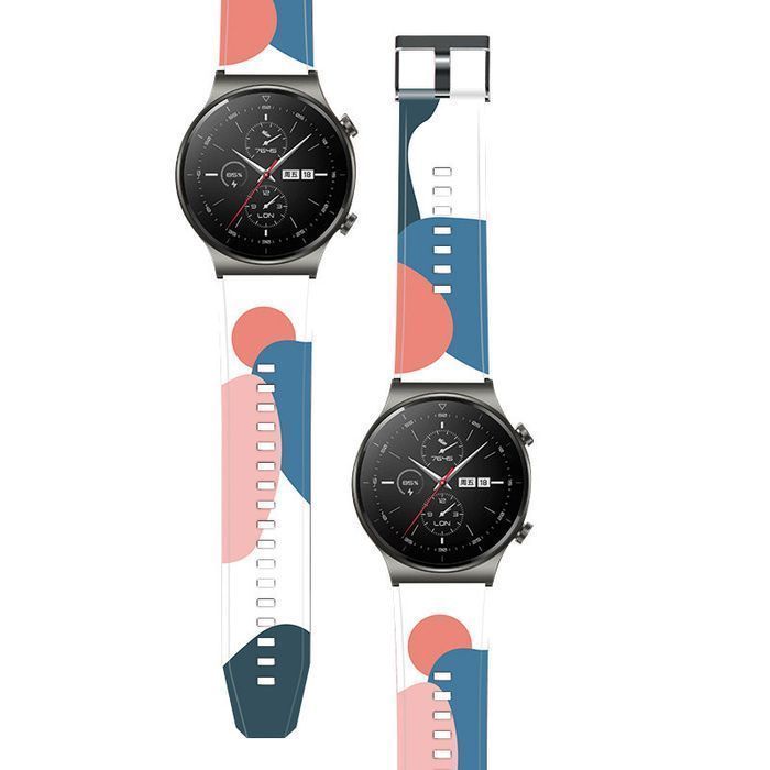 Pasek do Huawei Watch GT2 Pro Moro Wzór 11 Silicon