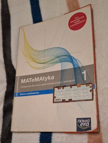 Podręcznik Matematyka 1