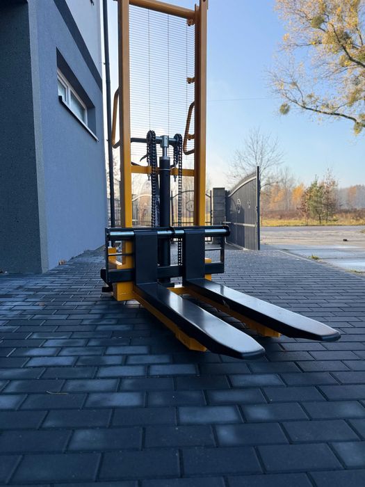 Wózek paletowy masztowy ręczny sztaplarka 1000kg do 2000kg 160cm-300cm