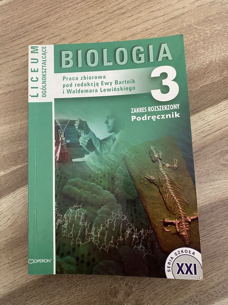 Książka do biologi rozszerzonej 3
