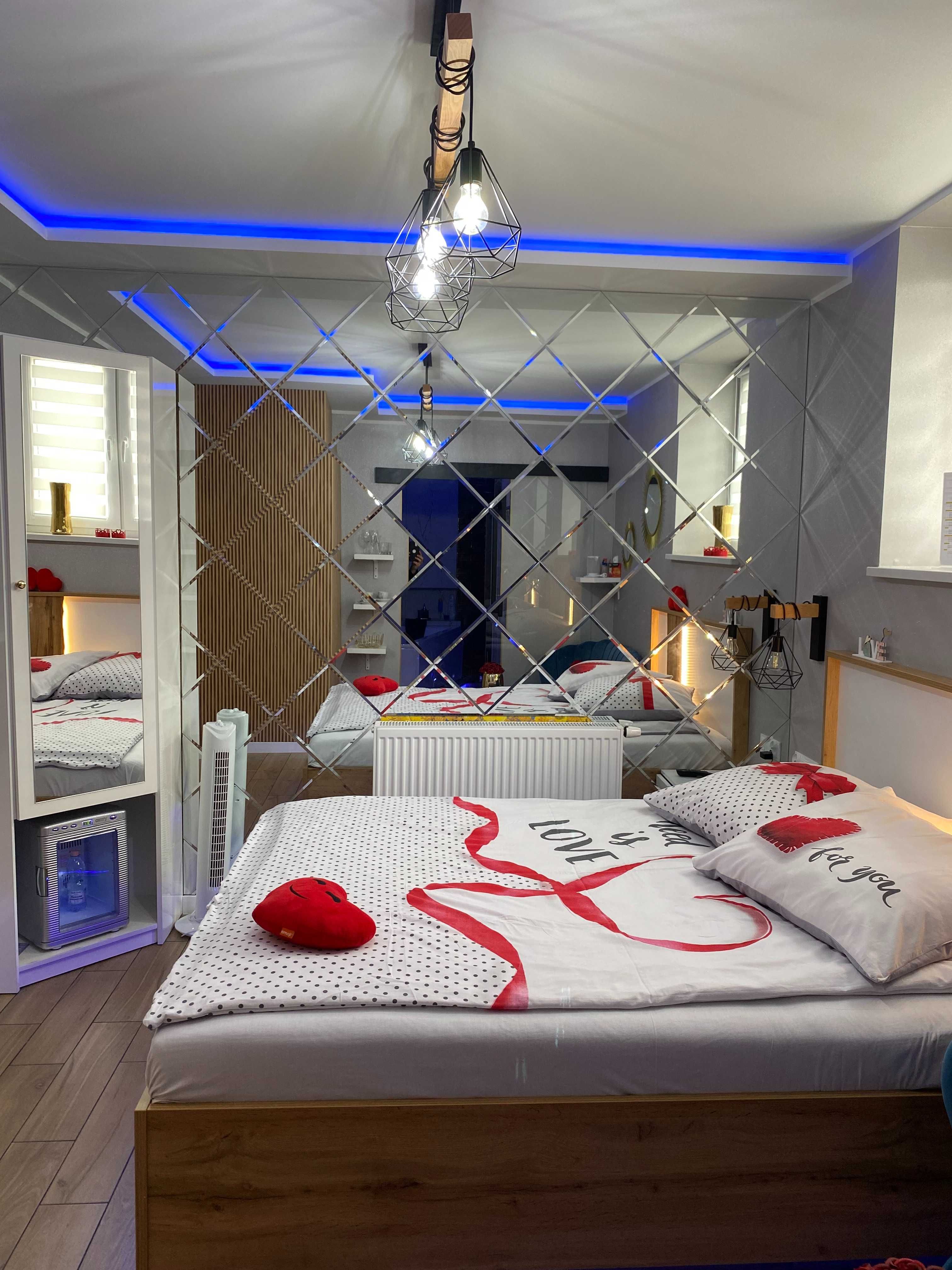 Apartament "Love" Centrum z dużą wanną dla Dwojga