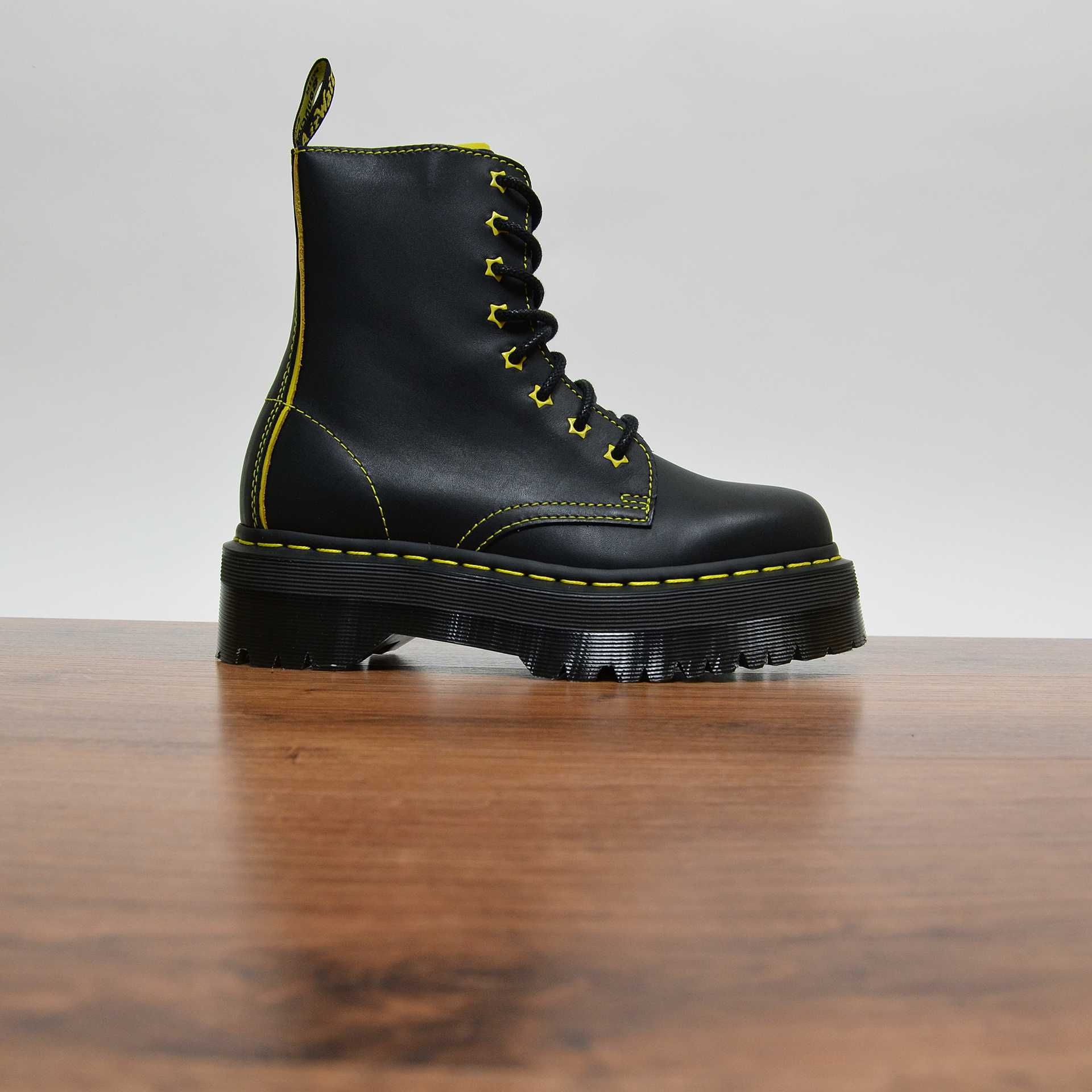 Dr. Martens Jadon II Neon Star кожаные ботинки оригинал 38 / 24см