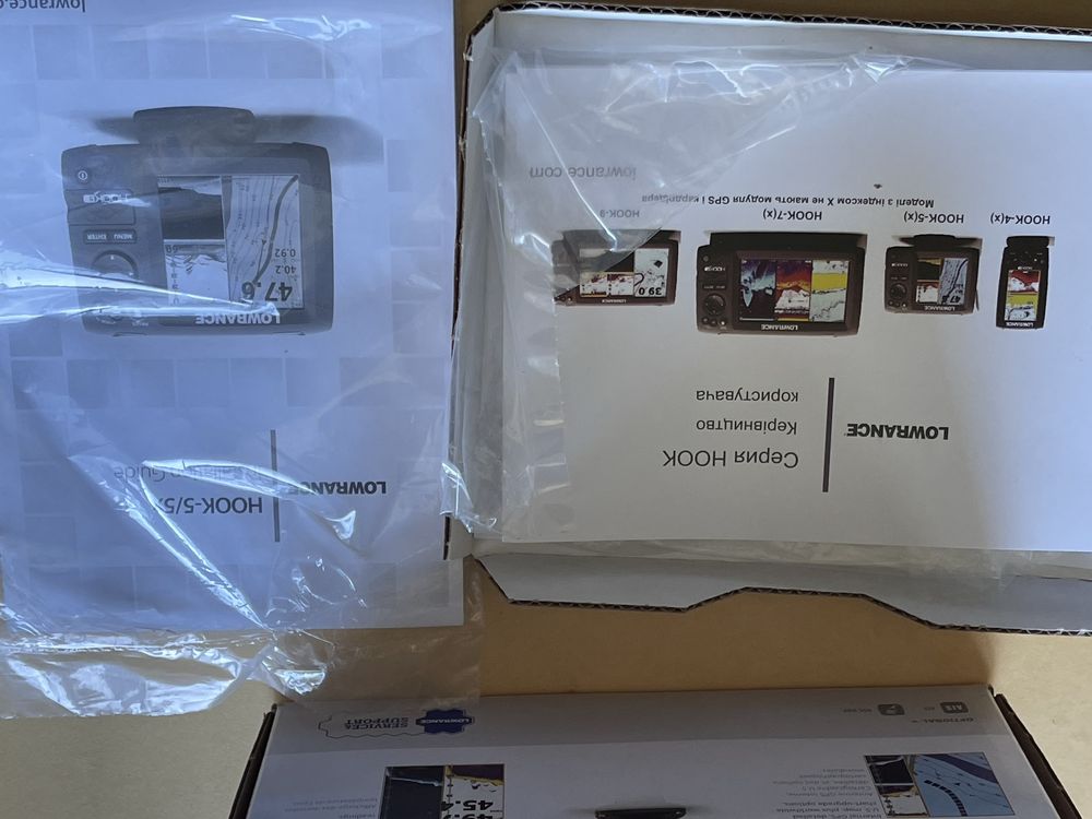 Ехолот Lowrance HOOK5 Новий!