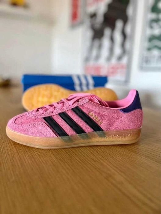 Sapatilhas Adidas originais Gazelle Indoor rosa