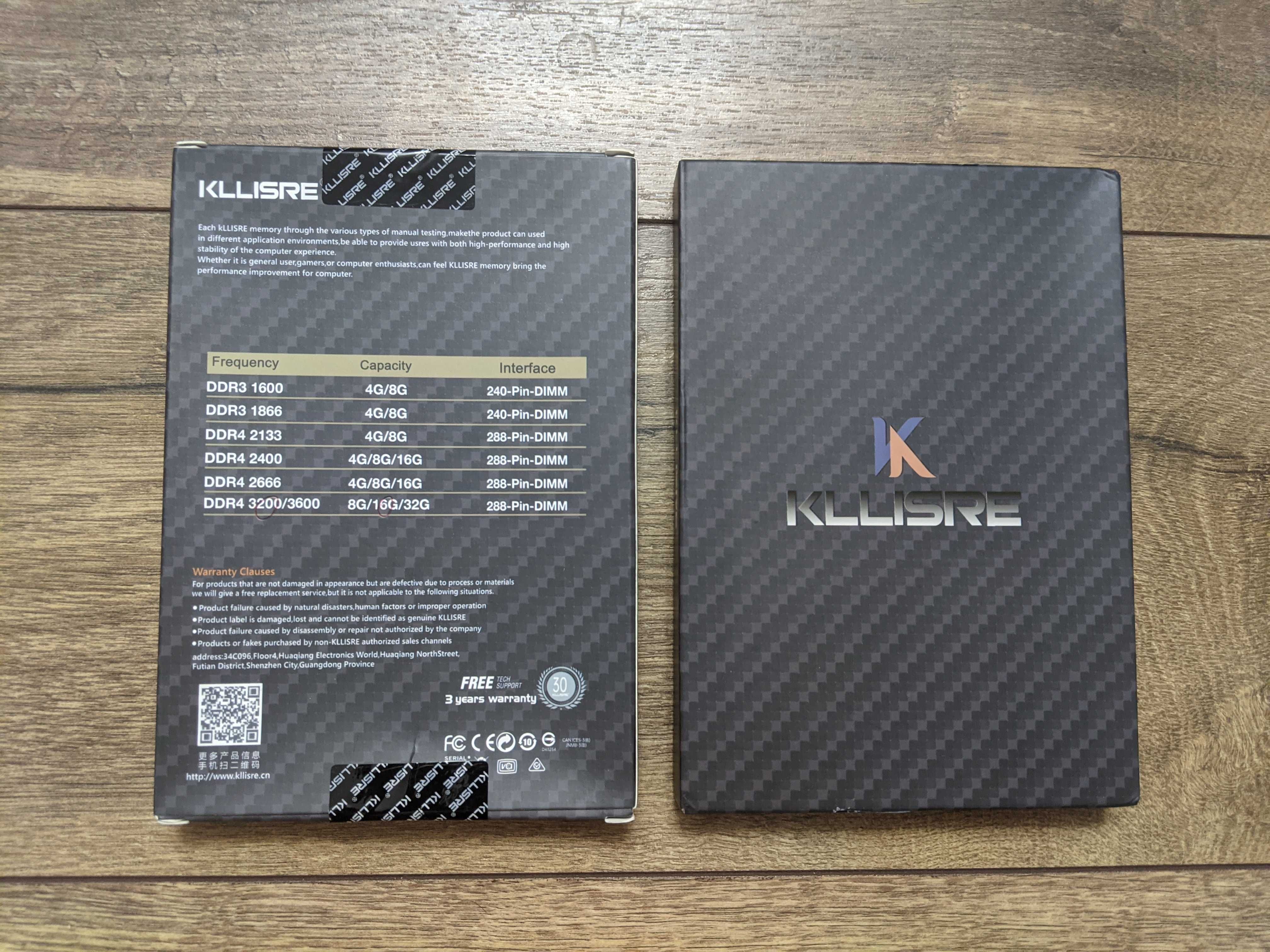ОЗУ Kllisre DDR4 32GB 64GB 3200MHz