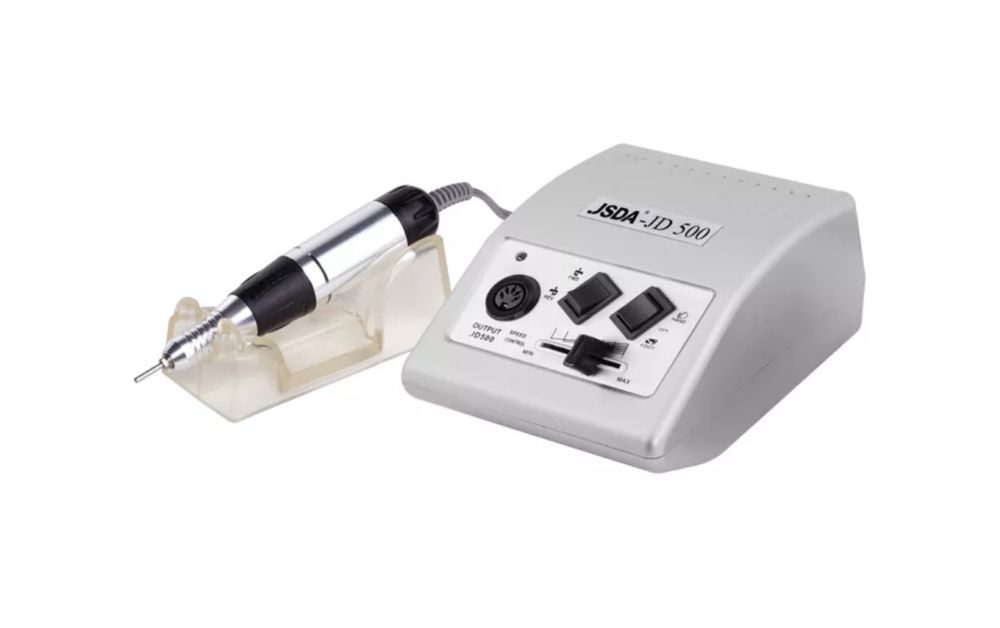 Frezarka JSDA Nail Drill JD 500 Silver 35W do paznokci