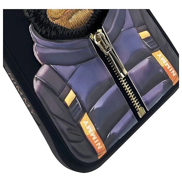 Etui Nimmy Cool&Cute 2.0 Monkey na iPhone 15 Pro Max - czarne