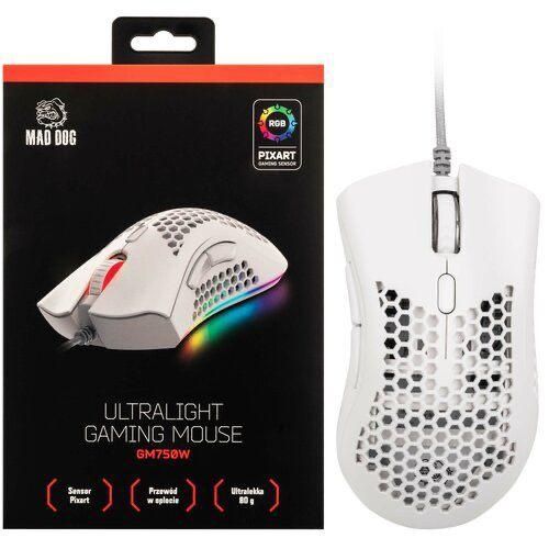 Sprzedam mysz MAD DOG GM750W  + podkladka MAD DOG podświetlana