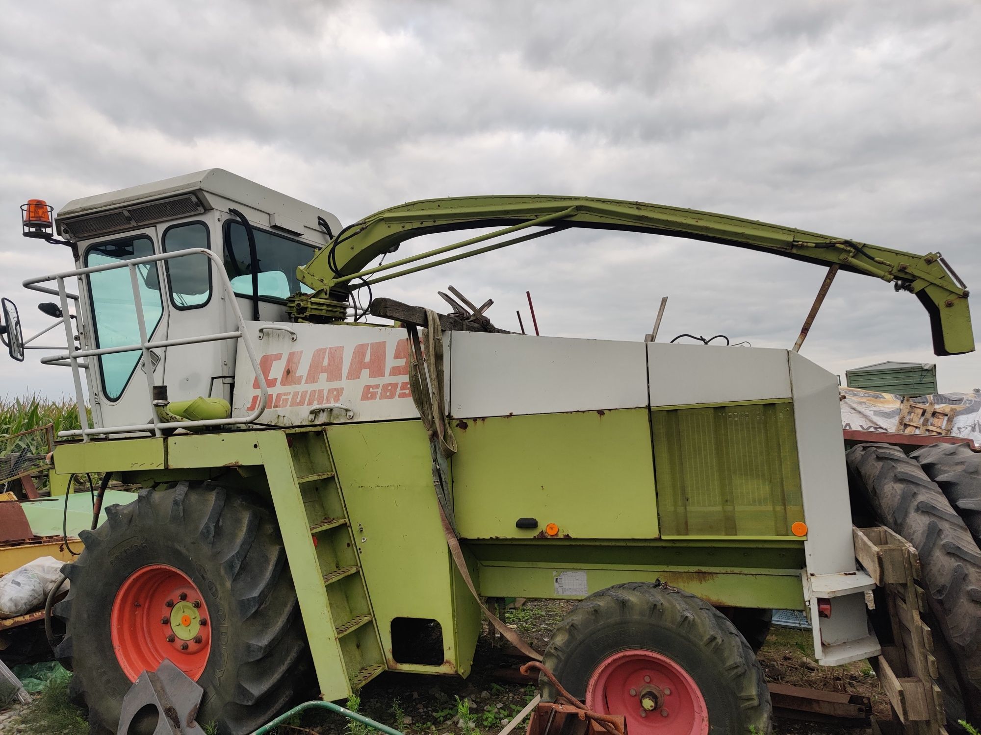 Części Claas Jaguar 685 680 i 675 690 silnik kabina skrzynia hydrostat