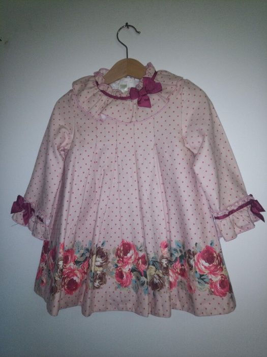 Vestido Dolce Petit tam.2A e 3A