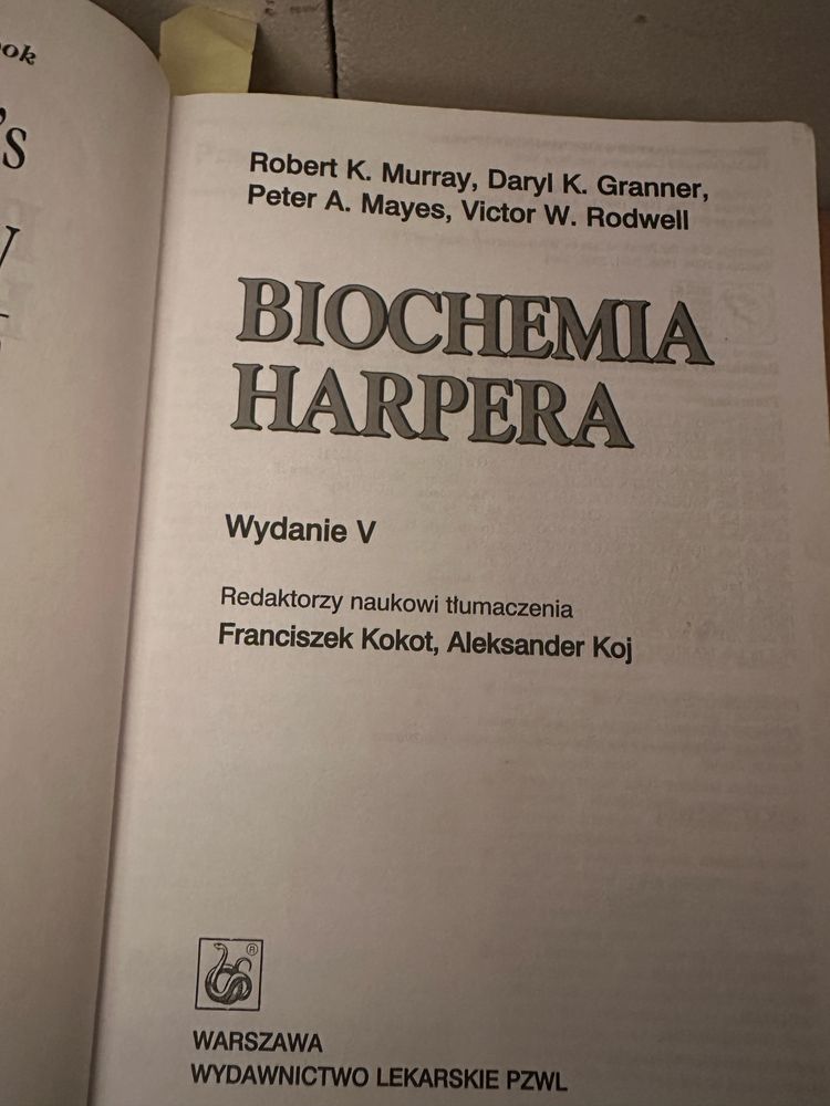 Biochemia Harpera wyd. V