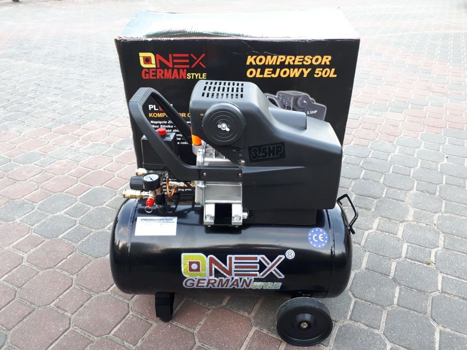 Kompresor 50L sprężarka 50l 8bar 210l/min 3.5HP