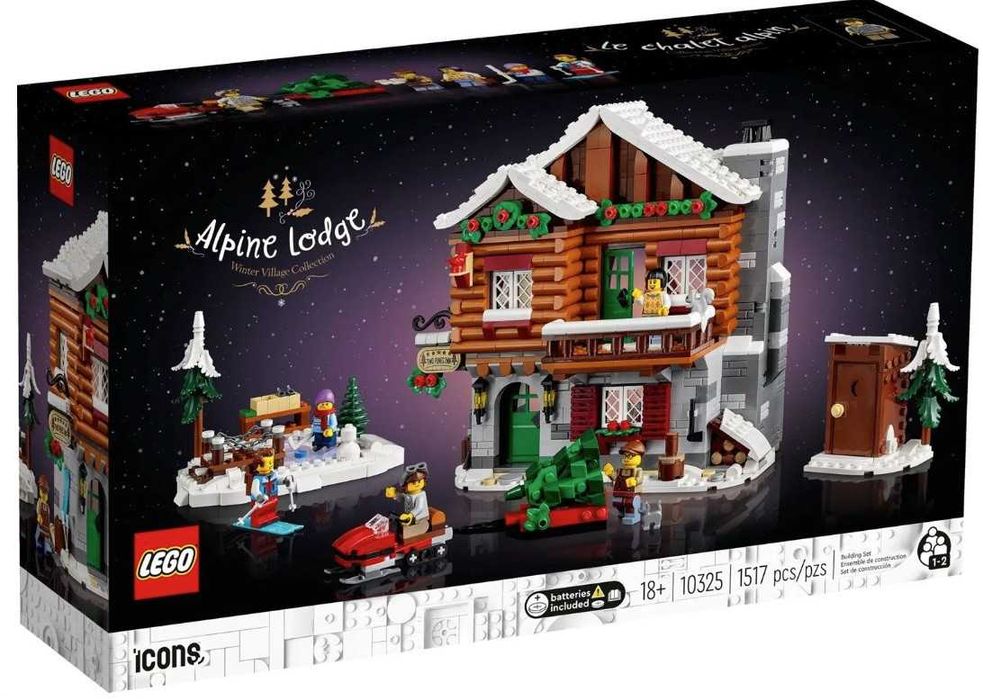 LEGO Ideas Альпійський будиночок 10325 ЛЕГО 10325