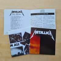 Metallica Kill'Em All, Japão, 1a edição original, com poster/