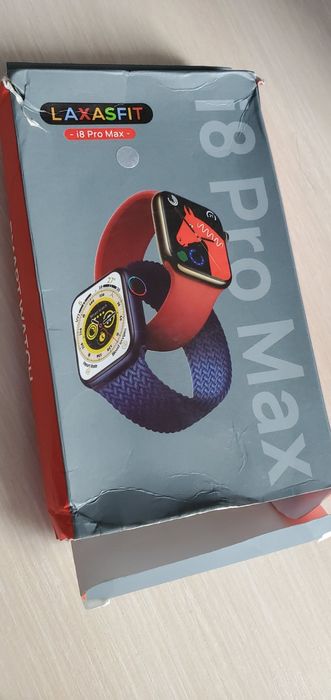 Смарт годинник Фітнес-браслет-трекер I8 Pro Max пульсометром тонометро