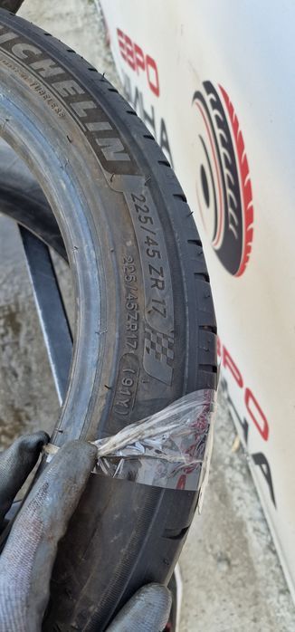 Лето 225/45/R17 6.7 мм 2шт Michelin Колеса Резина Шини Склад