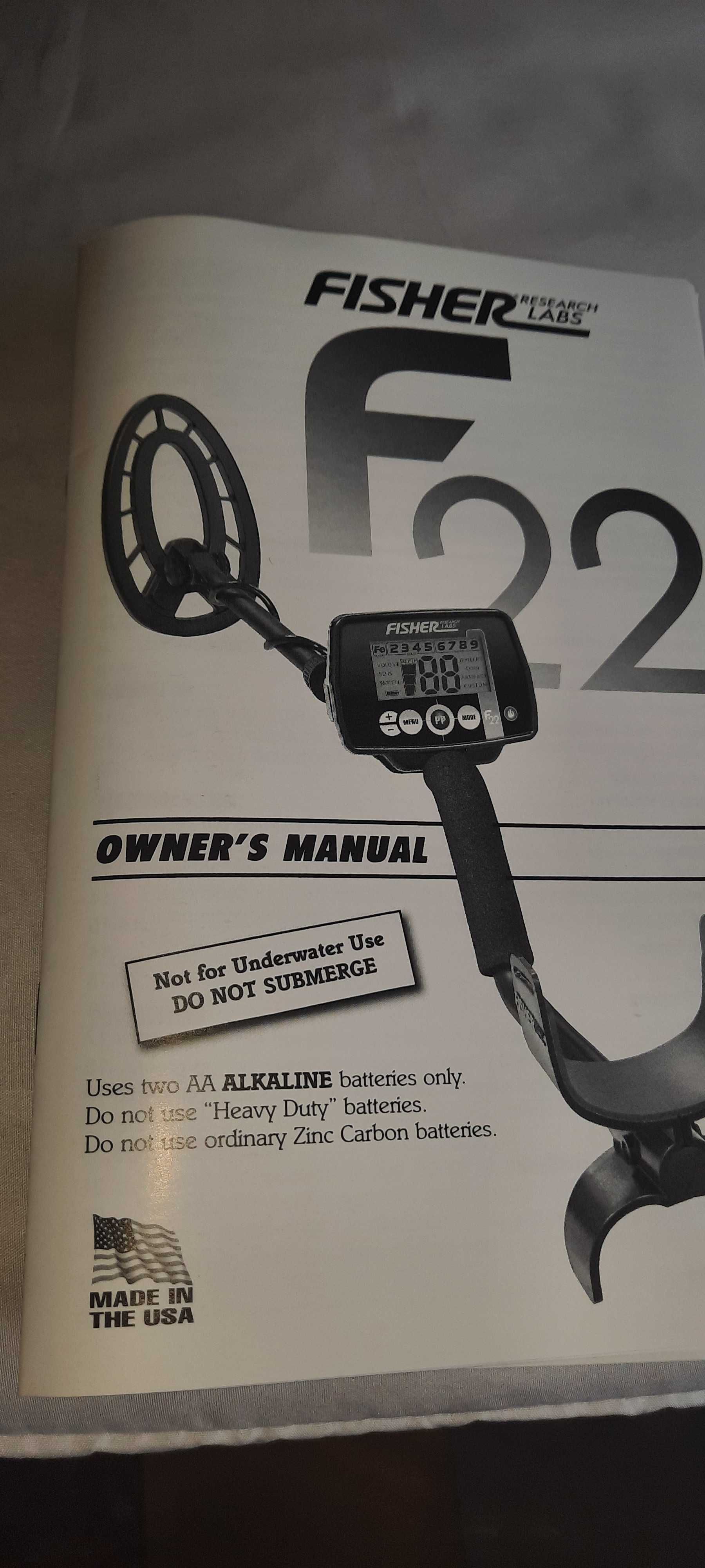 Продам металлоискатель Fisher 22