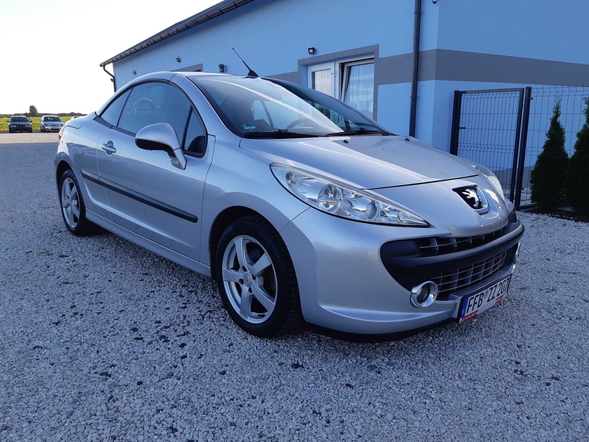 Peugeot 207 CC 1,6 16V TURBO Opłacony 1 Wł 100 % Bez wypadek 161000 KM