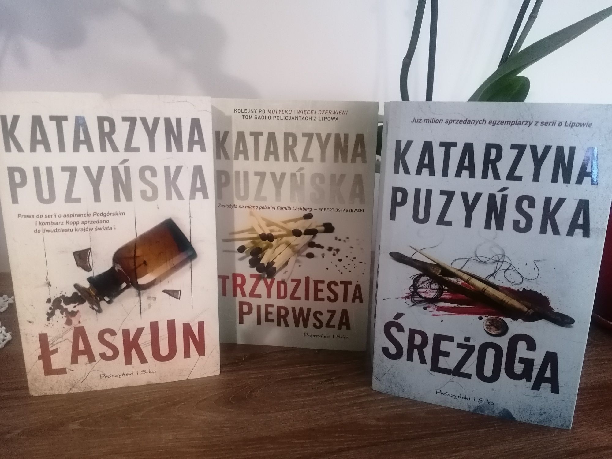Sprzedam 3 książki K. Puzyńskiej