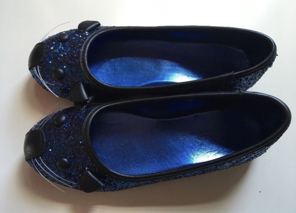 Baleriny Little Marc Jacobs cekiny myszki 31