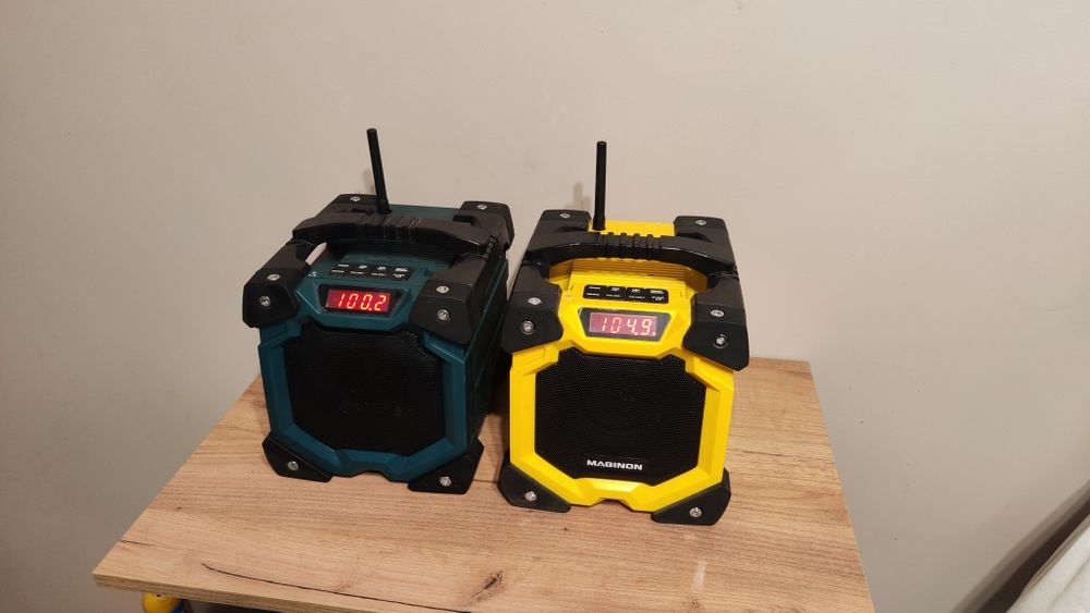 Radio budowlane Maginon br 10 bluetooth AUX fm