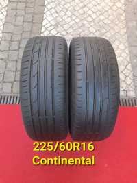 2 pneus 225/60R16 Continental 98V ContiPremiumContact 2