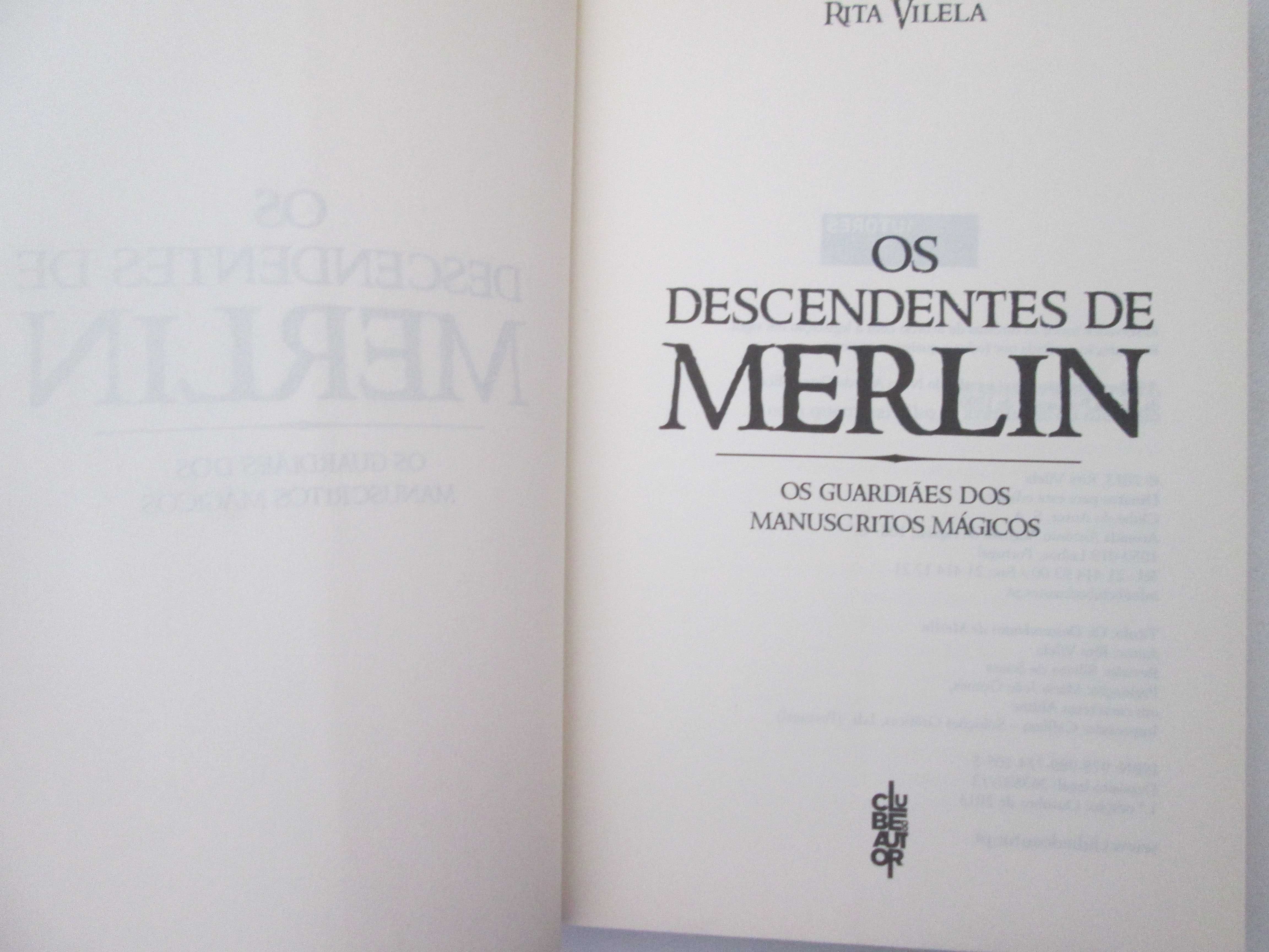 Os descendentes de Merlin- Rita Vilela