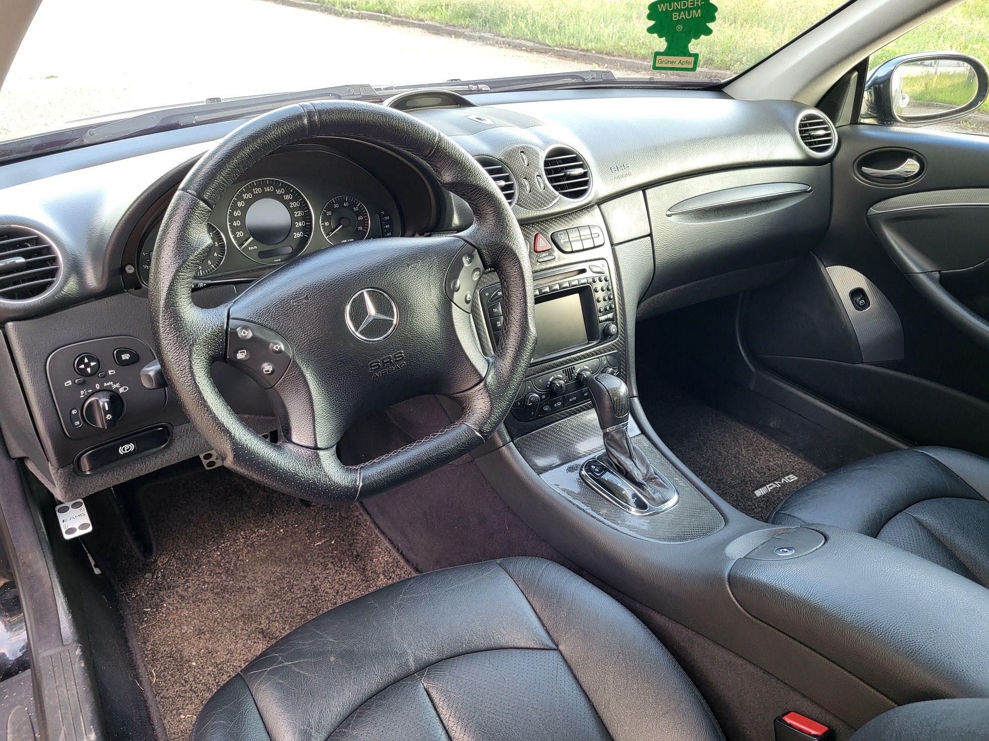 Mercedes CLK 320 pakiet AMG Avantgarde, czarny, W209 3.2 M112 automat