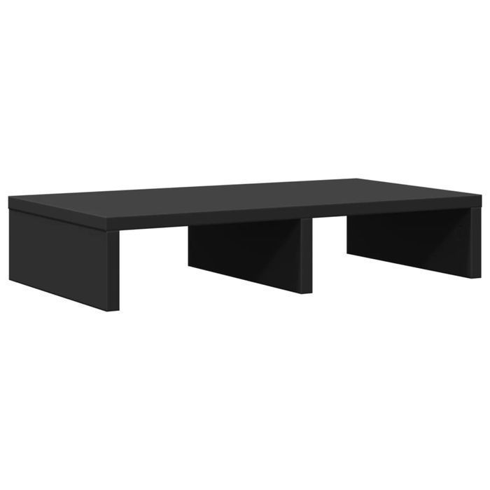 Vidaxl Podstawka Pod Monitor, Czarna, 50X27X10 Cm