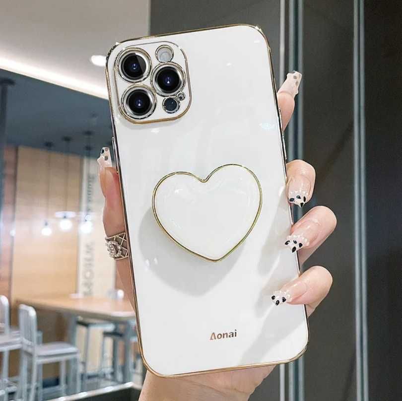 Чехол с сердечком Samsung S8+