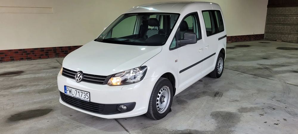 Volkswagen Caddy  Vw Caddy 1.6 Tdi DSG Blaszak Przeszklony Klimatyzacja ZAMIANA !!
