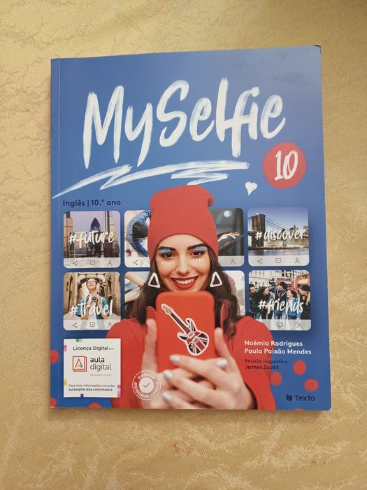 Manual - MySelfie 10 - Inglês - 10º ano (COMO NOVO)
