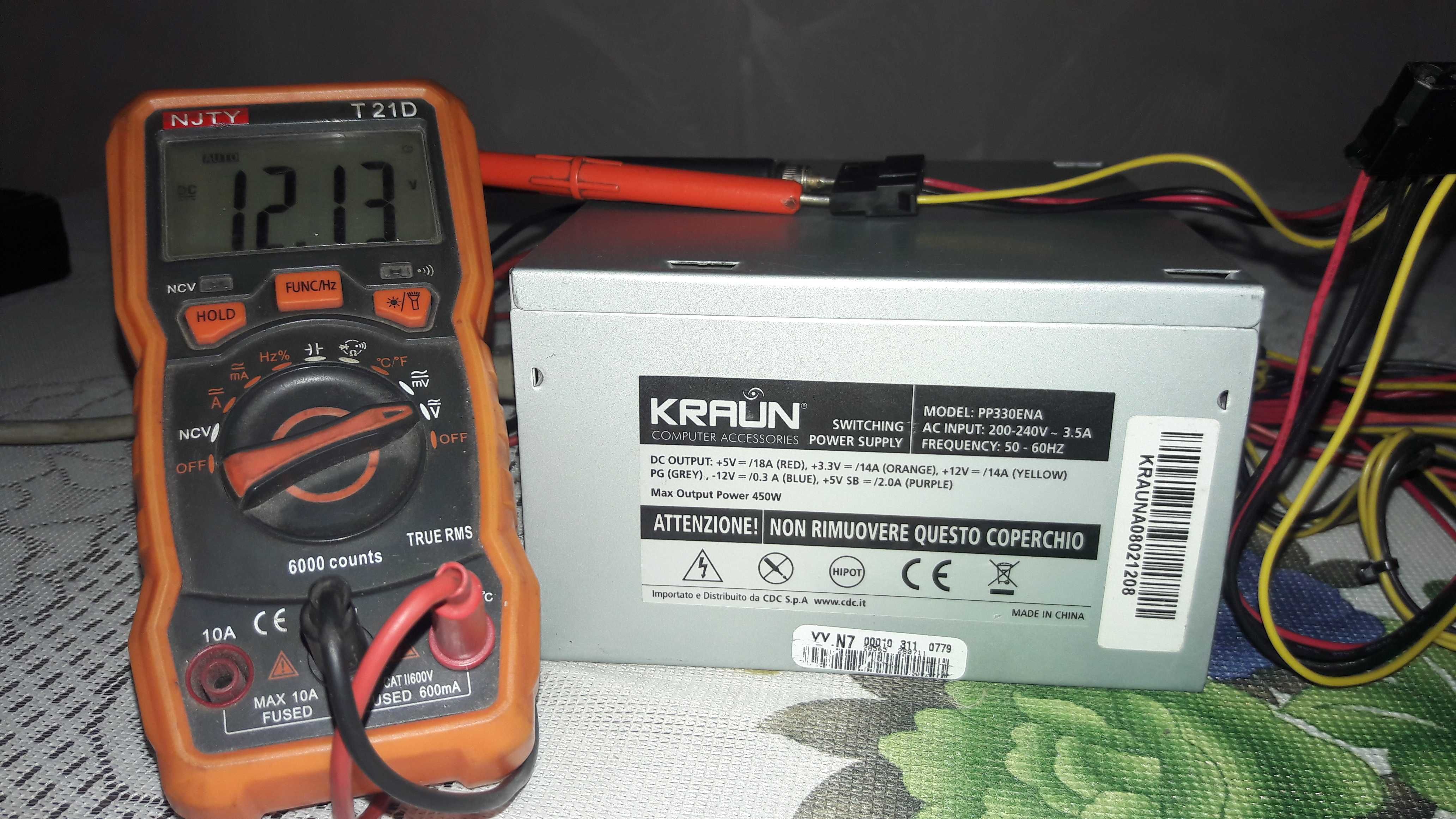 Блок питания KRAUN PP330ENA 450W