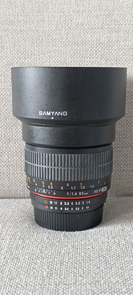 Obiektyw Samyang 85 mm f/1.4 AS IF UMC mocowanie Nikon