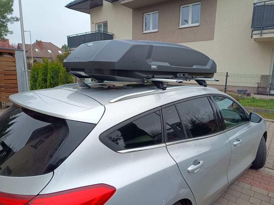 Box dachowy Kufer boks belki wynajem wypożyczenie Thule bagażnik rower