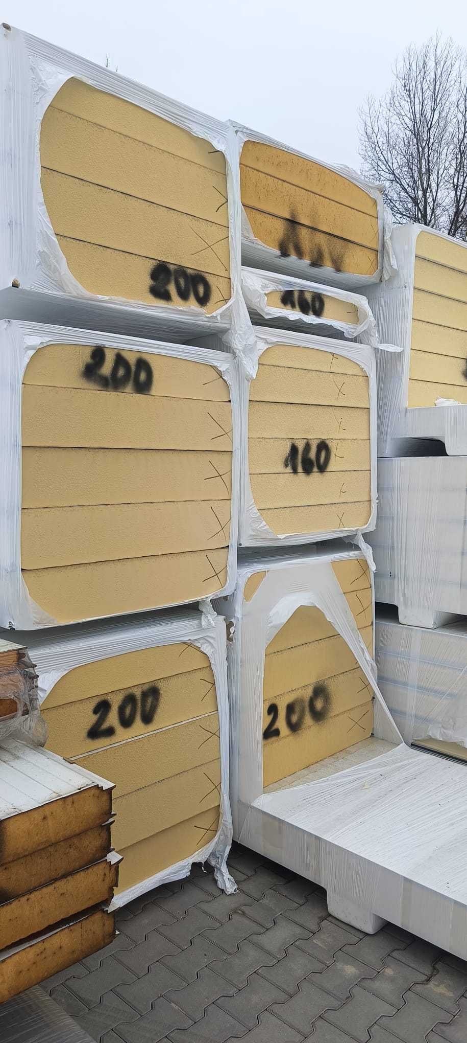 Płyty warstwowe ścienne oraz dachowe