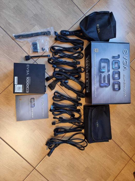 блок живлення EVGA supernova 1000 GOLD, Super Flower leadex platinum