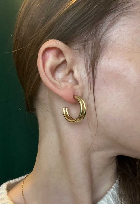 Kolczyki ze stali szlachetniej Elixa Apart