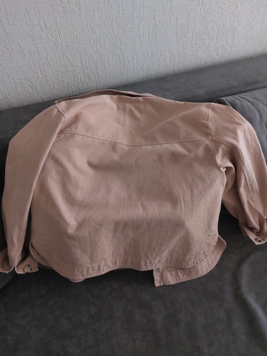 Джинсовая куртка pull and bear