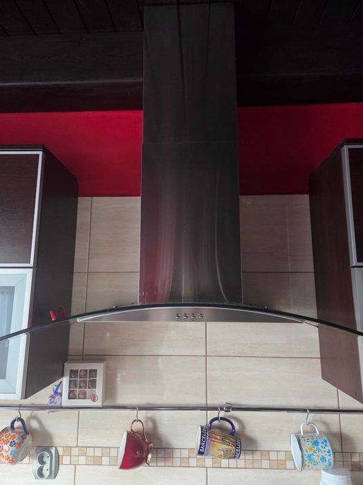 Okap kuchenny szkło