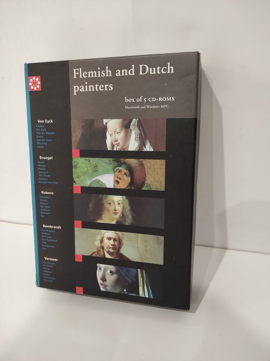 Фламандські та голландські художники 5 CD ROM 1995 PC/Mac Ван Ейк Брей