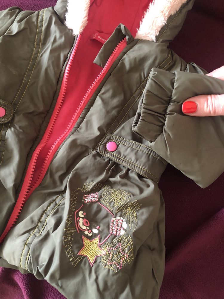 Куртка для дівчинки весна-осінь 80 розмір