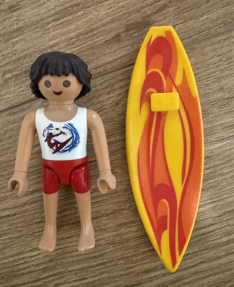 Playmobil surfer z pojazdem buggy quad 6928